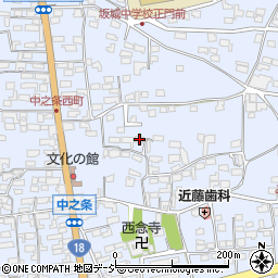 長野県埴科郡坂城町中之条1070周辺の地図