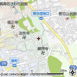 石川県白山市鶴来清沢町ヨ99周辺の地図