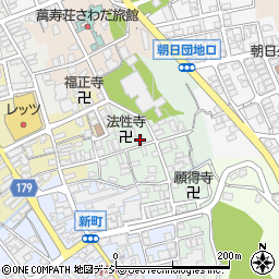 石川県白山市鶴来清沢町ヨ79周辺の地図