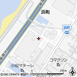小松マテーレ株式会社　総務部周辺の地図
