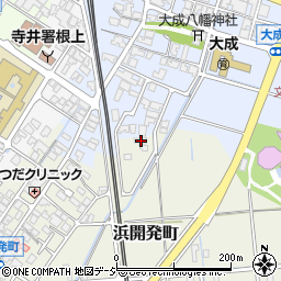 石川県能美市浜開発町乙123周辺の地図