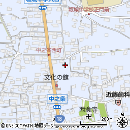 長野県埴科郡坂城町中之条821周辺の地図