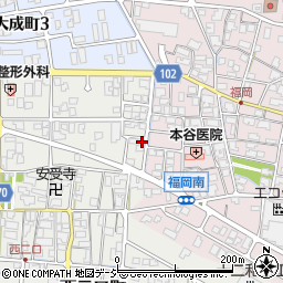 石川県能美市西二口町イ4周辺の地図
