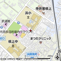 木谷綜合学園　浜小教室周辺の地図