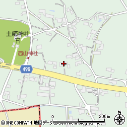 長野県大町市常盤135周辺の地図