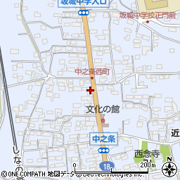 長野県埴科郡坂城町中之条640周辺の地図