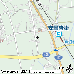 長野県大町市常盤3828周辺の地図