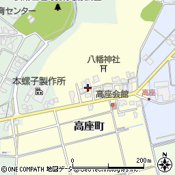 石川県能美市高座町ホ周辺の地図