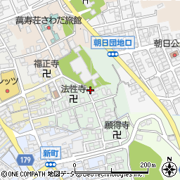 石川県白山市鶴来清沢町ヨ75周辺の地図