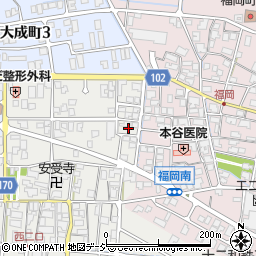 石川県能美市西二口町イ周辺の地図