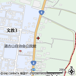 栃木県下野市下古山95周辺の地図