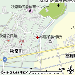 石川県能美市秋常町タ4周辺の地図