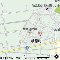 〒923-1103 石川県能美市秋常町の地図