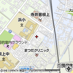 石川県能美市浜町カ157周辺の地図
