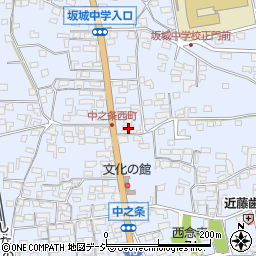 長野県埴科郡坂城町中之条828周辺の地図