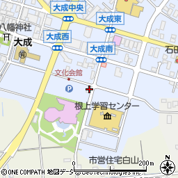 石川県能美市大成町ヌ103周辺の地図