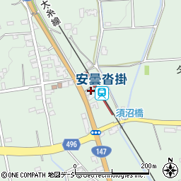 長野県大町市常盤3823周辺の地図