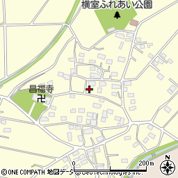 群馬県前橋市富士見町横室522周辺の地図