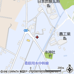 栃木県栃木市都賀町家中4986周辺の地図