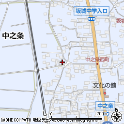 長野県埴科郡坂城町中之条415周辺の地図