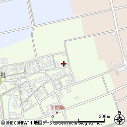 石川県能美市下開発町（イ）周辺の地図
