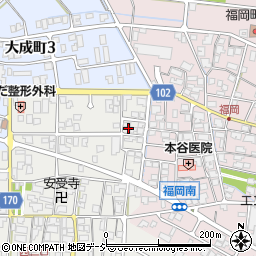 石川県能美市西二口町イ17周辺の地図