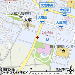石川県能美市大成町ヌ周辺の地図