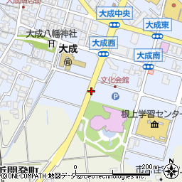 石川県能美市大成町（ヌ）周辺の地図