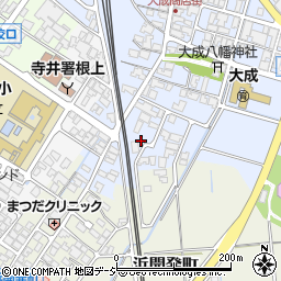 石川県能美市大成町ル周辺の地図