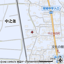 長野県埴科郡坂城町中之条421周辺の地図