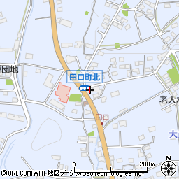 コインランドリーピュアアクティブ田口店周辺の地図