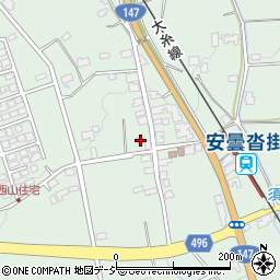 長野県大町市常盤3743周辺の地図