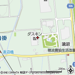 長野県大町市常盤9741周辺の地図