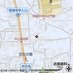 長野県埴科郡坂城町中之条832周辺の地図