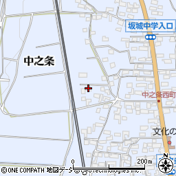 長野県埴科郡坂城町中之条422周辺の地図
