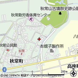 石川県能美市秋常町タ周辺の地図