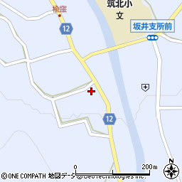 長野県東筑摩郡筑北村坂井5378周辺の地図