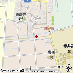 石川県能美市東任田町（ロ）周辺の地図