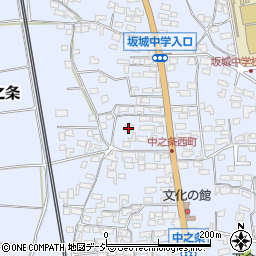 長野県埴科郡坂城町中之条616周辺の地図