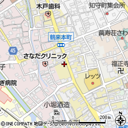 石川県白山市鶴来本町２丁目ワ38周辺の地図