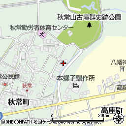 石川県能美市秋常町タ9周辺の地図
