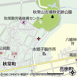 石川県能美市秋常町タ10周辺の地図