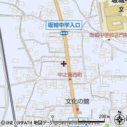 長野県埴科郡坂城町中之条623周辺の地図