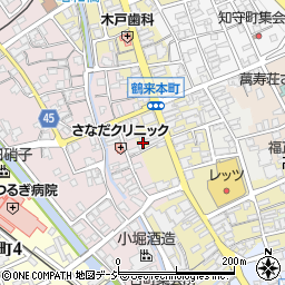 石川県白山市鶴来本町２丁目ワ35周辺の地図