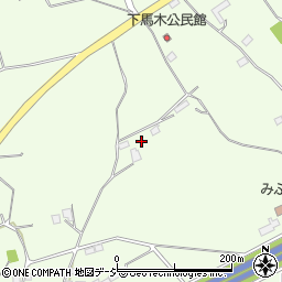 栃木県下都賀郡壬生町上稲葉1164周辺の地図