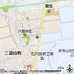 石川県能美市末寺町ヘ周辺の地図
