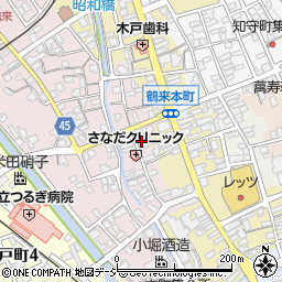 石川県白山市鶴来古町ワ20-3周辺の地図