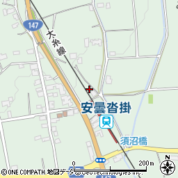 長野県大町市常盤3827周辺の地図