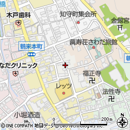 石川県白山市鶴来下東町周辺の地図
