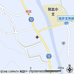 長野県東筑摩郡筑北村坂井5354周辺の地図
